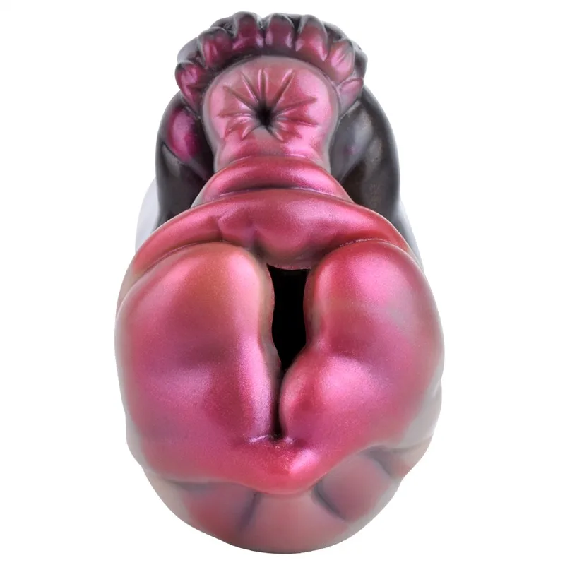 Soft Silicone Rabbit Pussy Toy Two Channel Animal Fleshlight for Men (7) Soft Silicone Cow & Horse Pocket Pussy Toy Two Channel Animal Masturbation Cup for Men - Image 2