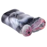 Soft Silicone Zebra & Horse Pocket Pussy Men Animal Vagina and Anus Sex Toy - Image 6