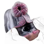 Soft Silicone Zebra & Horse Pocket Pussy Men Animal Vagina and Anus Sex Toy - Image 13