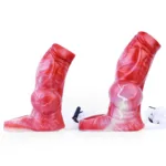 4.9 / 5.8 IN Cumming Ejaculating Big Knot Sleeve Silicone Penis Sheath - Image 8