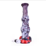 10.2 IN Ejaculating Knotted Horse Dildo Silicone Flexible Animal Penis - Image 4