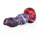 7.7 IN Ejaculating Dog Knot Dildo Squirting Animal Penis - Image 7