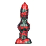 8.5 IN Big Knotted Dildo Liquid Silicone Dog Canine Penis - Image 4
