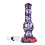 8.5 IN Ejaculating Horse Knot Dildo Silicone Equine Sex Toy - Image 4