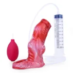 4.8 / 5.6 IN Squirting Knot Sleeve Ejaculating Fantasy Cock Sheath