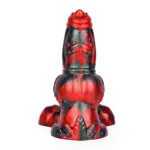 7.7 IN Short Fat Dog Knot Dildo Silicone Unrealistic Sex Toy - Image 6