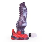 7.7 IN Ejaculating Dog Knot Dildo Squirting Animal Penis - Image 4