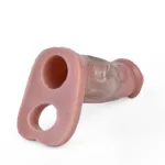5.3 IN Knot Cock Sleeve Silicone Realistic Penis Sheath - Image 7