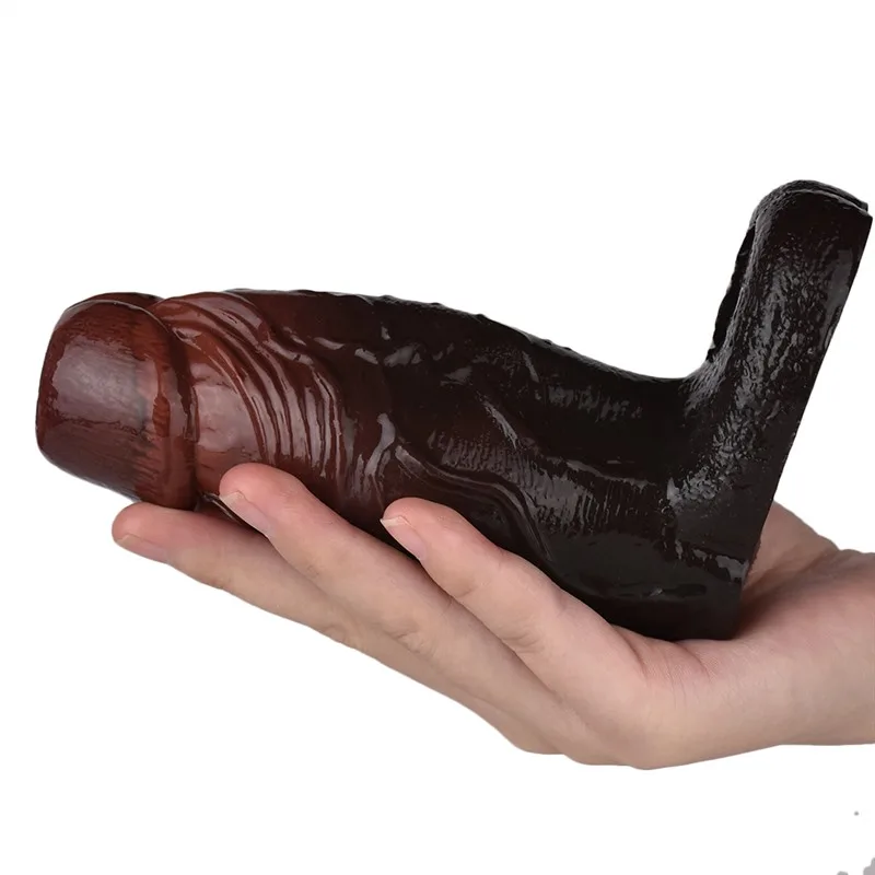 黑魁 (15) 4.9 IN Real Feel Penis Extension Soft Silicone Men Cock Sheath - Image 7