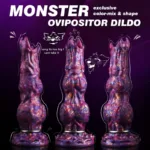 10 Inch Fantasy Monster Ovipositor Dildo Alien Egg- Laying Toy - Image 3
