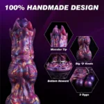 10 Inch Fantasy Monster Ovipositor Dildo Alien Egg- Laying Toy - Image 2