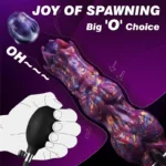 10 Inch Fantasy Monster Ovipositor Dildo Alien Egg- Laying Toy - Image 4