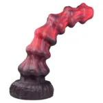 10 Inch Special-Shape Dildo Silicone Fantasy Alien Anal Beads - Image 4