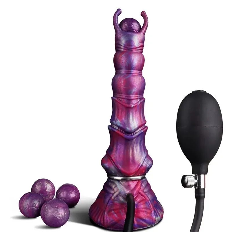 10.5 Inch Fantasy Monster Ovipositor Dildo Alien Egg-Laying Sex Toy (6) 10.5 Inch Fantasy Monster Ovipositor Dildo Alien Egg-Laying Sex Toy - Image 1
