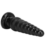 10.5 Inch Large Graduated Black Butt Plug for Intense Experience - Image 6