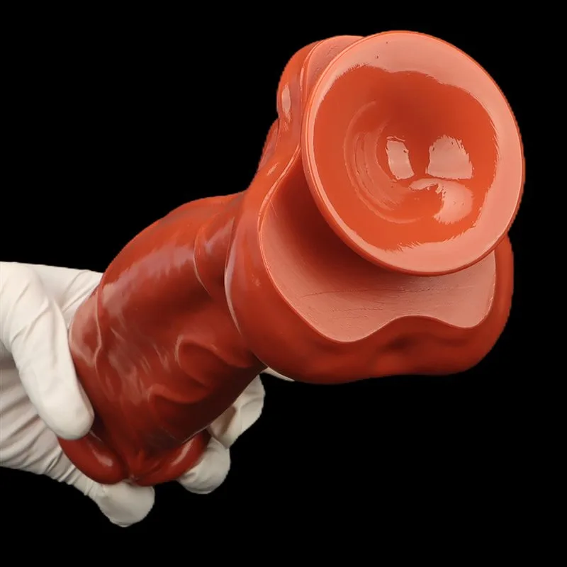 11 IN Long 2.5 IN Wide Big Brown Roud Headed Lifelike PVC Dildo (5) 11 IN Long 2.5 IN Wide Big Brown Roud Headed Lifelike PVC Dildo - Image 7