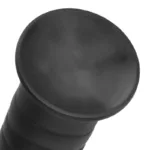 14 Inch Huge Black Tapered Anal Dildo Liquid Silicone Butt Plug - Image 8