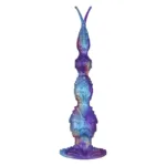 14.5 Inch Long Soft Silicone Fantasy Alien Anal Beads Exotic Sex Toy - Image 4