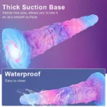 15 Inch Huge Fantasy Demon Dildo Premium Silicone Anal Plug - Image 5