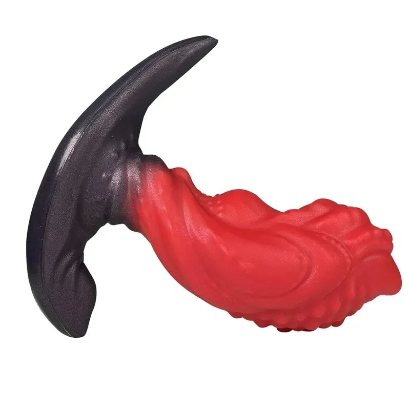 4.55.56 Inch High Quality Silicone Fantasy Anal Dildo Plug (4) 4.5/5.5/6 Inch High Quality Silicone Fantasy Anal Dildo Plug - Image 4