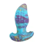 4.5/5.5/6.5/7.5 Inch Thick Platinum Silicone Colored Anal Plug - Image 2