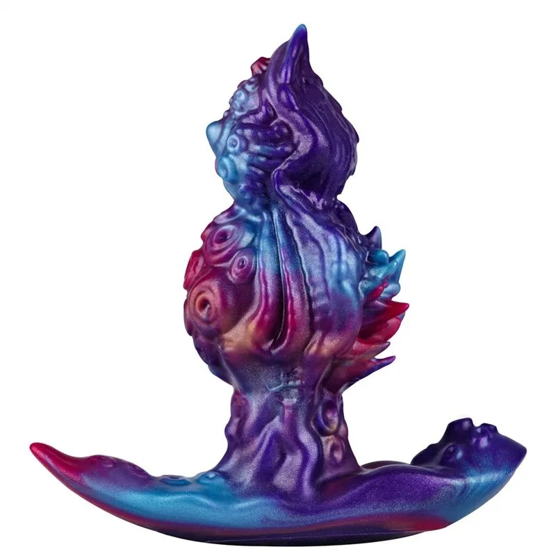 5.9 Inch Fantasy Tentacle Anal Dildo Silicone Exotic Butt Plug (6) 5.9 Inch Fantasy Tentacle Anal Dildo Silicone Exotic Butt Plug - Image 1