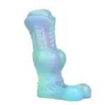5.9 Inch Luminous Silicone Horse Knot Penis Sleeve - Image 4