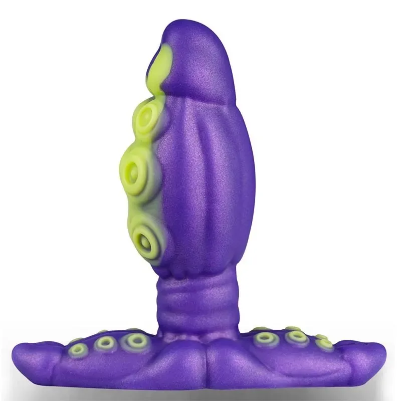 6 Inch Fantasy Silicone Tentacle Dildo Large T-Base Butt Plug (9) 6 Inch Fantasy Silicone Tentacle Dildo Large T-Base Butt Plug - Image 4