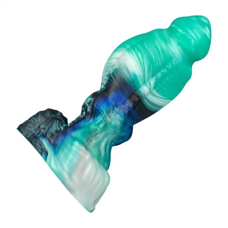 6 Inch Girthy Knot Dildo Soft Silicone Unique Shape Anal Plug (11) 6 Inch Girthy Knot Dildo Soft Silicone Unique Shape Anal Plug - Image 4