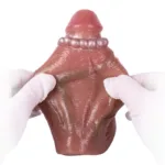 6.1 Inch Realistic Penis Sleeve Comfortable Silicone Cock Extender - Image 6