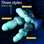 4.5/5.5/6.5 Inch Mini Dog Knot Dildo Soft Silicone Anal Plug - Image 3