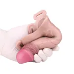 6.5 Inch Most Realistic Strap On Penis Sheath Stretchy Cock Sleeve - Image 8