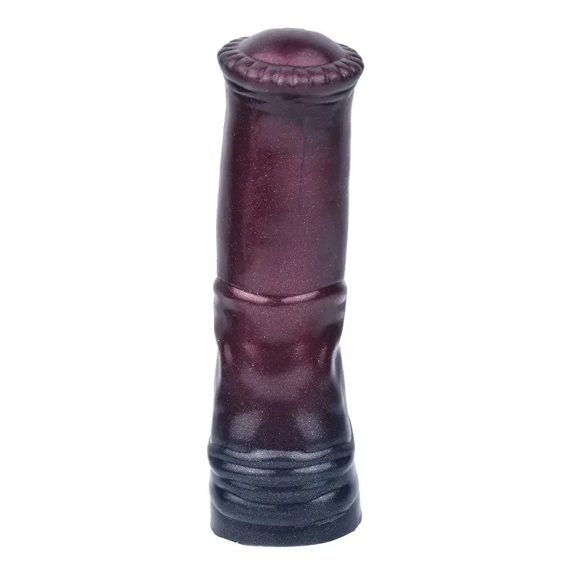 6.7 Inch Soft Horse Cock Sleeve Fantasy Penis Extender (19) 6.7 IN Silicone Horse Cock Sleeve Fantasy Penis Extension - Image 5