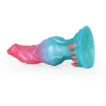 7 Inch Dog Dildo with Big Knot Fantasy Silicone Animal Penis - Image 6