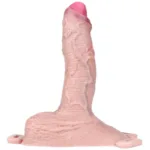 7.4 Inch Strap On Realistic Cock Sleeve Silicone Penis Enlargement - Image 2