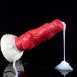 7.5 Inch Ejaculating Knot Dildo Squirting Animal Sex Toy - Image 5