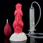 7.5 Inch Ejaculating Knot Dildo Squirting Animal Sex Toy - Image 2
