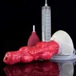 7.5 Inch Ejaculating Knot Dildo Squirting Animal Sex Toy - Image 4