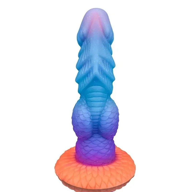 7.5 Inch Fantasy Dragon Knot Dildo Luminous Exotic Sex Toy (8) 7.5 Inch Fantasy Dragon Knot Dildo Luminous Exotic Sex Toy - Image 2