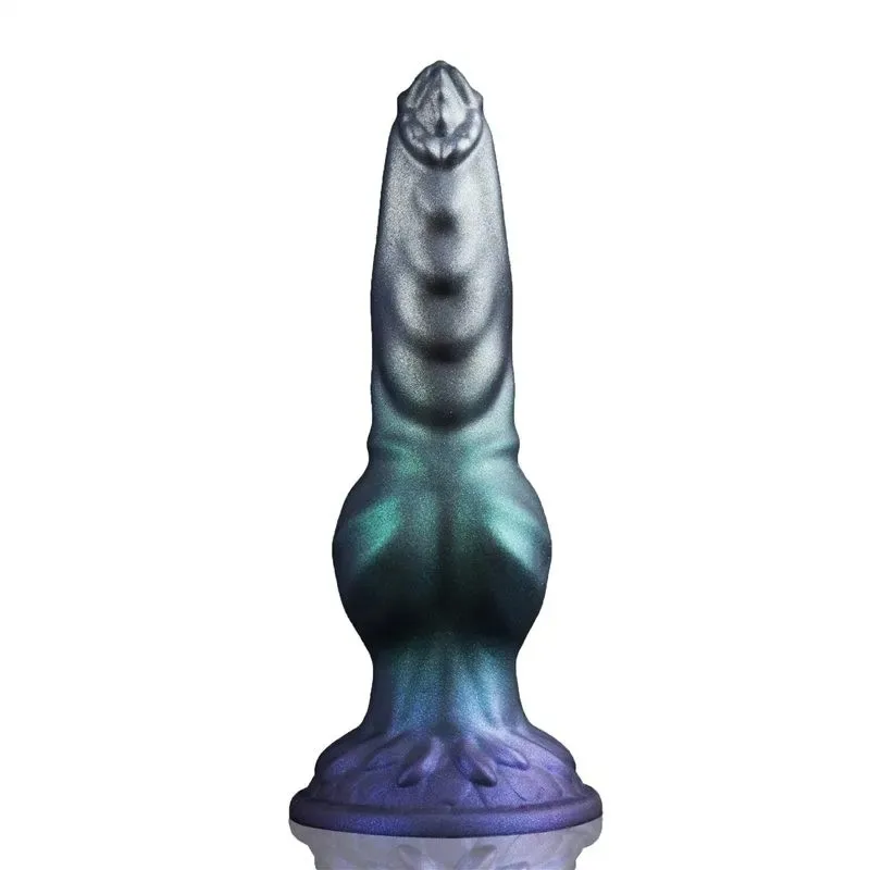 7.5 Inch Liquid Silicone Dog Knot Dildo Strap On Harness Kits (9) 7.5 Inch Liquid Silicone Dog Knot Dildo Strap On Harness Kits - Image 3