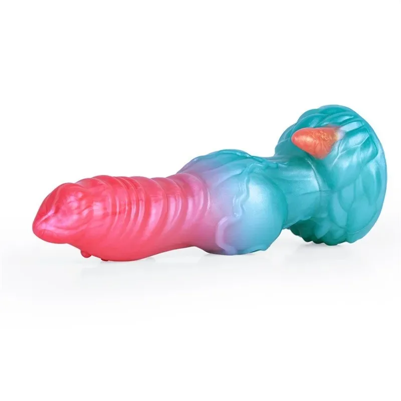 7.5 Inch Silicone Dog Penis Dildo with Big Knot (10) 7.5 Inch Silicone Dog Penis Dildo with Big Knot - Image 6