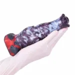7.6 Inch Big Knot Horse Dildo Fantasy Silicone Animal Penis - Image 3