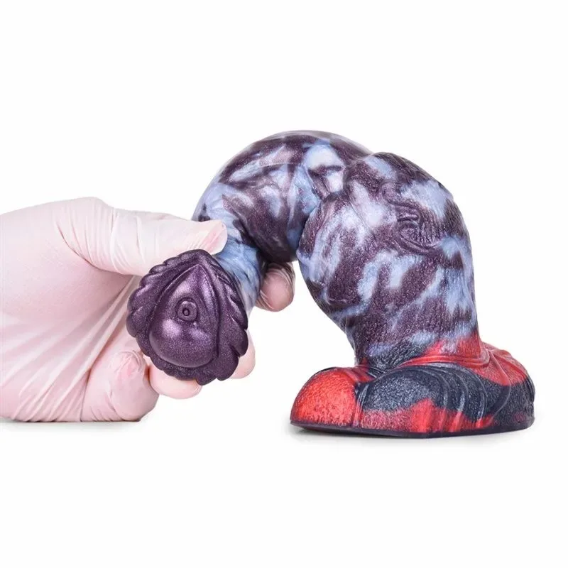 7.6 Inch Big Knot Horse Dildo Fantasy Silicone Animal Penis (11) 7.6 Inch Big Knot Horse Dildo Fantasy Silicone Animal Penis - Image 6