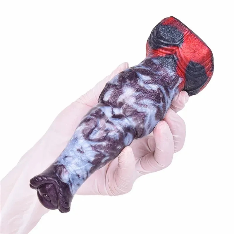 7.6 Inch Big Knot Horse Dildo Fantasy Silicone Animal Penis (15) 7.6 Inch Big Knot Horse Dildo Fantasy Silicone Animal Penis - Image 4