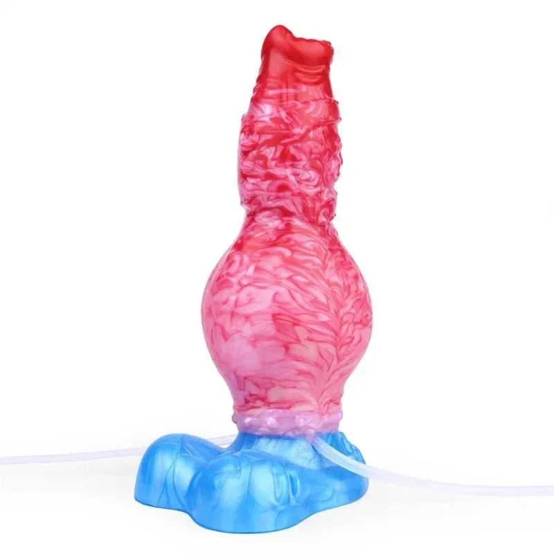 8 Inch Dog Ejaculating and Inflatable Dildo Silicone Knot Sex Toy (17) 8 Inch Dog Ejaculating and Inflatable Dildo Silicone Knot Sex Toy - Image 3