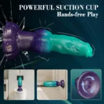 8 Inch Fantasy Inflatable Dog Knot Dildo Soft Silicone Anal Plug - Image 4