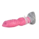 8 Inch Pink Dog Ejaculating Dildo Squirting Animal Sex Toy - Image 6