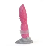 8 Inch Pink Dog Ejaculating Dildo Squirting Animal Sex Toy - Image 3
