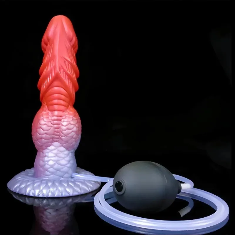 8 Inch Squirting Dragon knot Dildo Fantasy Ejaucating Adult Toy (6) 8 Inch Squirting Dragon knot Dildo Fantasy Ejaucating Adult Toy - Image 2