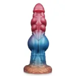 8.5 Inch Fantasy Big Knotting Dog Dildo Realisitc Silicone Animal Sex Toy
